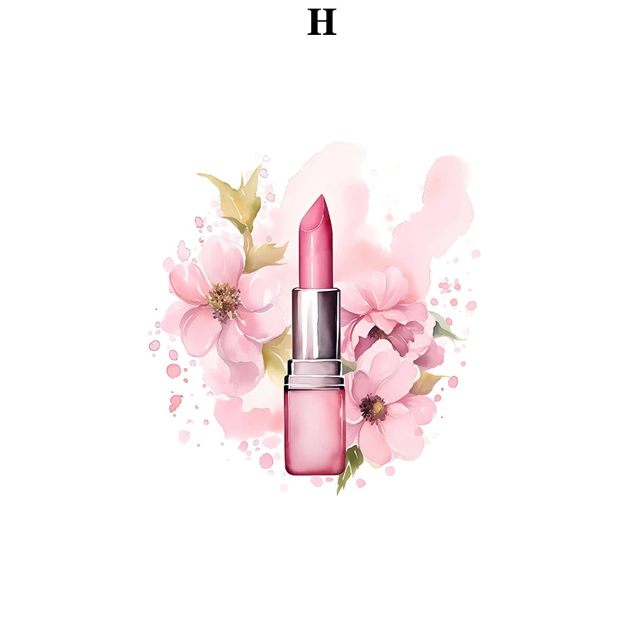 Paris Fashion Art Poster Pink Eiffel Tower Perfume Bottle Wall Art Canvas Painting Nordic Poster Home Living Room Decor