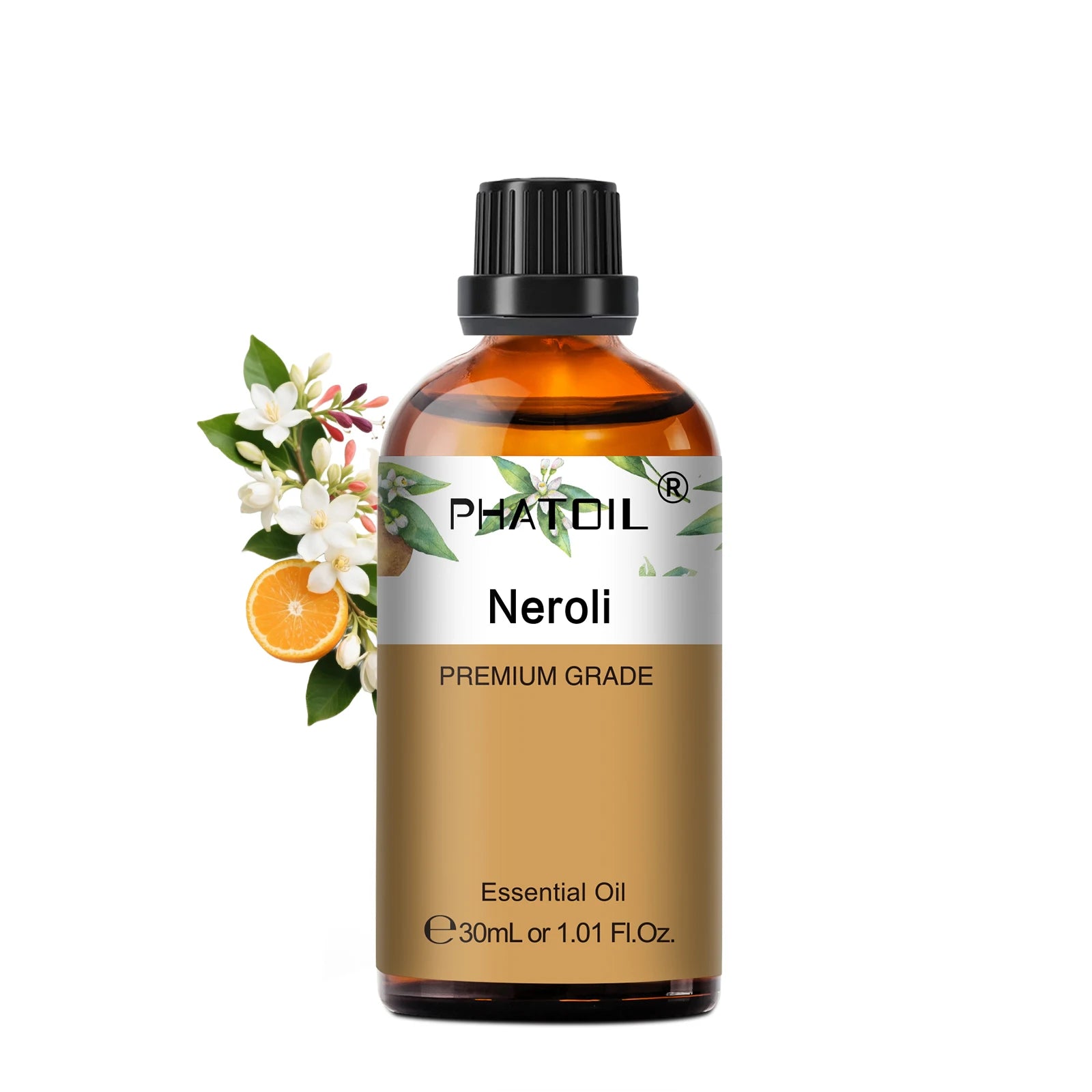 PHATOIL 30ml Lavender Lemon Eucalyptus Sandalwood Bergamot Aromatherapy Essential Oil For Diffuser,Candle Making,DIY Soap & Bomb