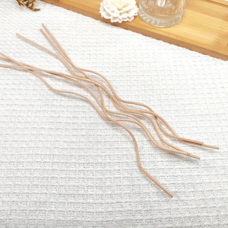 20PCS perfume Diffuser Reed rattan sticks Long Wavy rods for aroma diffuser oil distributor for Home Decor Perfume XXT002