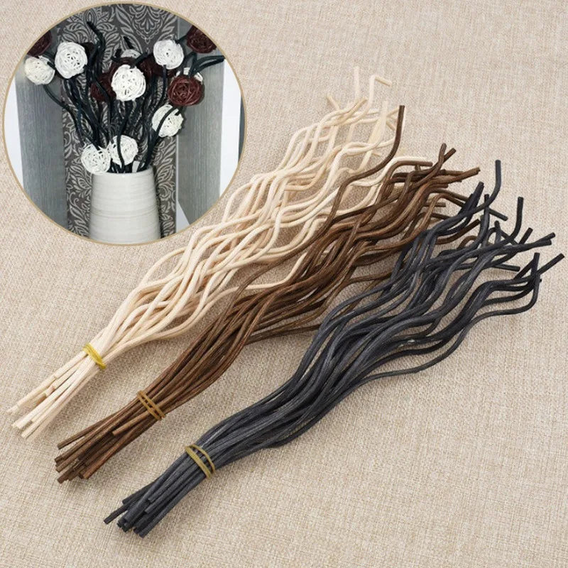 20PCS perfume Diffuser Reed rattan sticks Long Wavy rods for aroma diffuser oil distributor for Home Decor Perfume XXT002