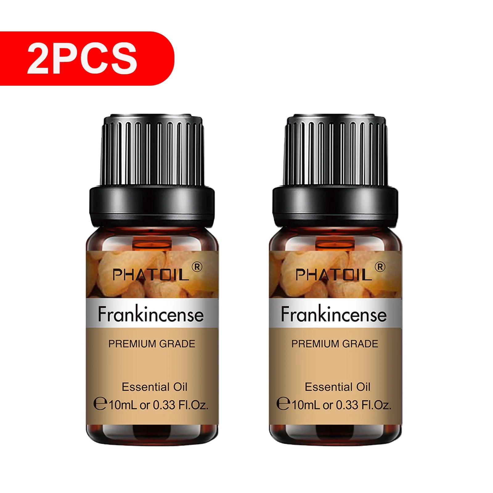 PHATOIL 10ml Natural Essential Oils for Diffuser Aromatherapy Lavender Vanilla Lemon Rose Lemongrass Essential Oil DIY Soap