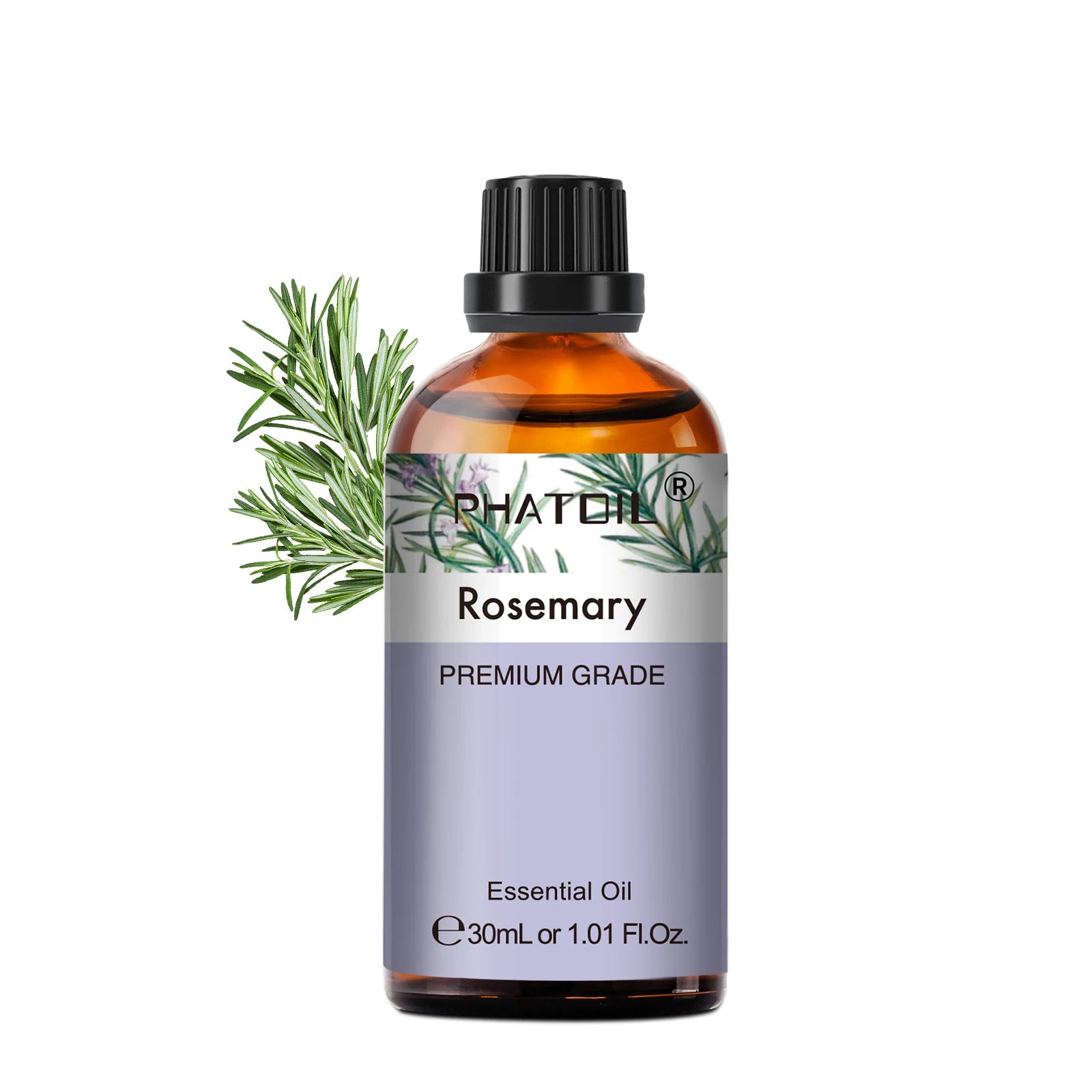 PHATOIL 30ml Lavender Lemon Eucalyptus Sandalwood Bergamot Aromatherapy Essential Oil For Diffuser,Candle Making,DIY Soap & Bomb