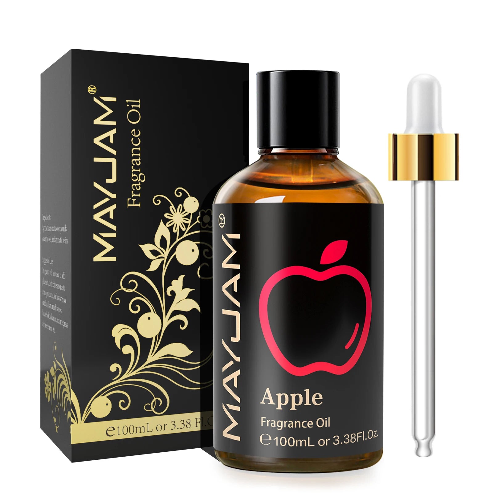 MAYJAM 100ML Fruit Fragrance Oil for Diffuser Candle Soap Making Coconut Strawberry Watermelon Blueberry Essential Oils