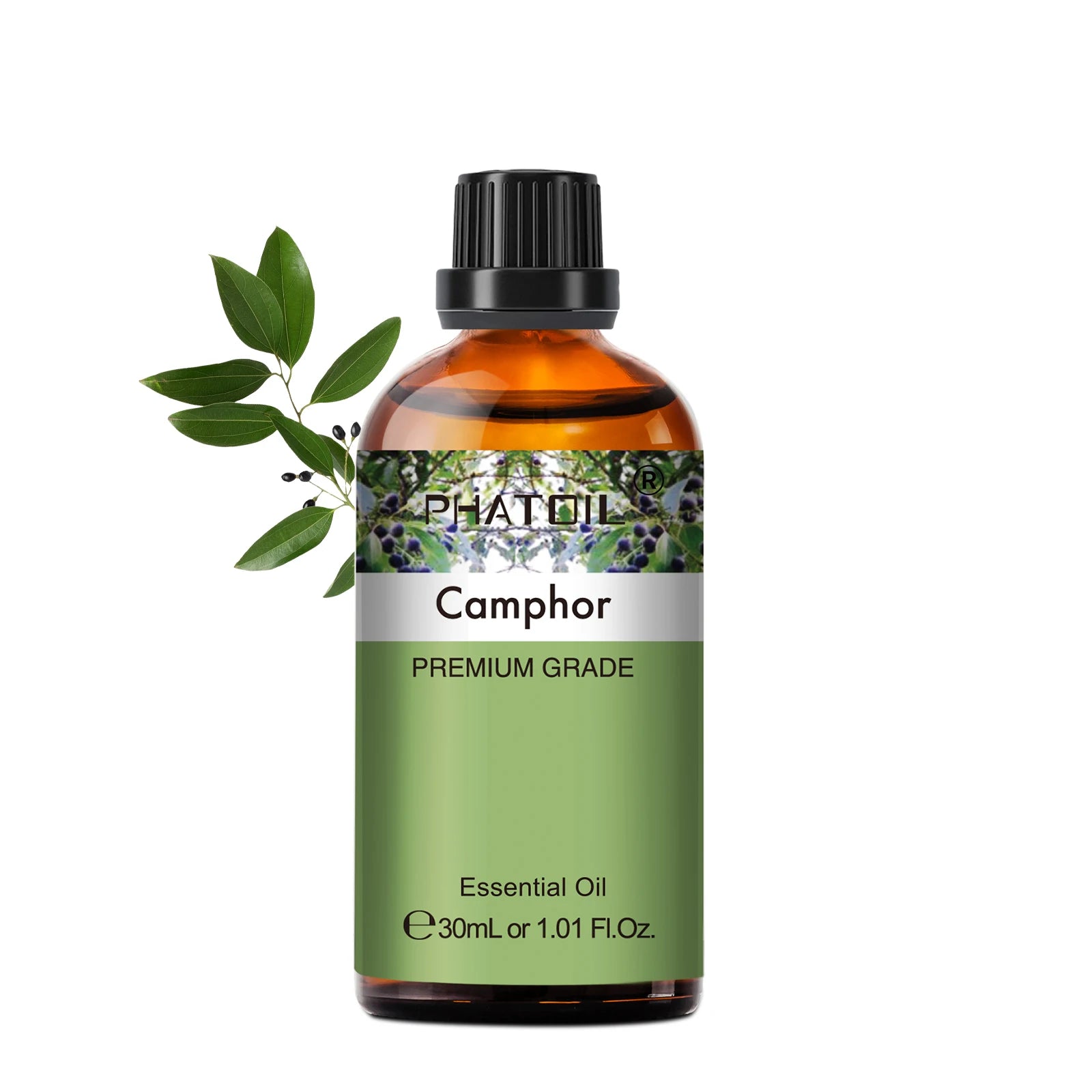 PHATOIL 30ml Lavender Lemon Eucalyptus Sandalwood Bergamot Aromatherapy Essential Oil For Diffuser,Candle Making,DIY Soap & Bomb