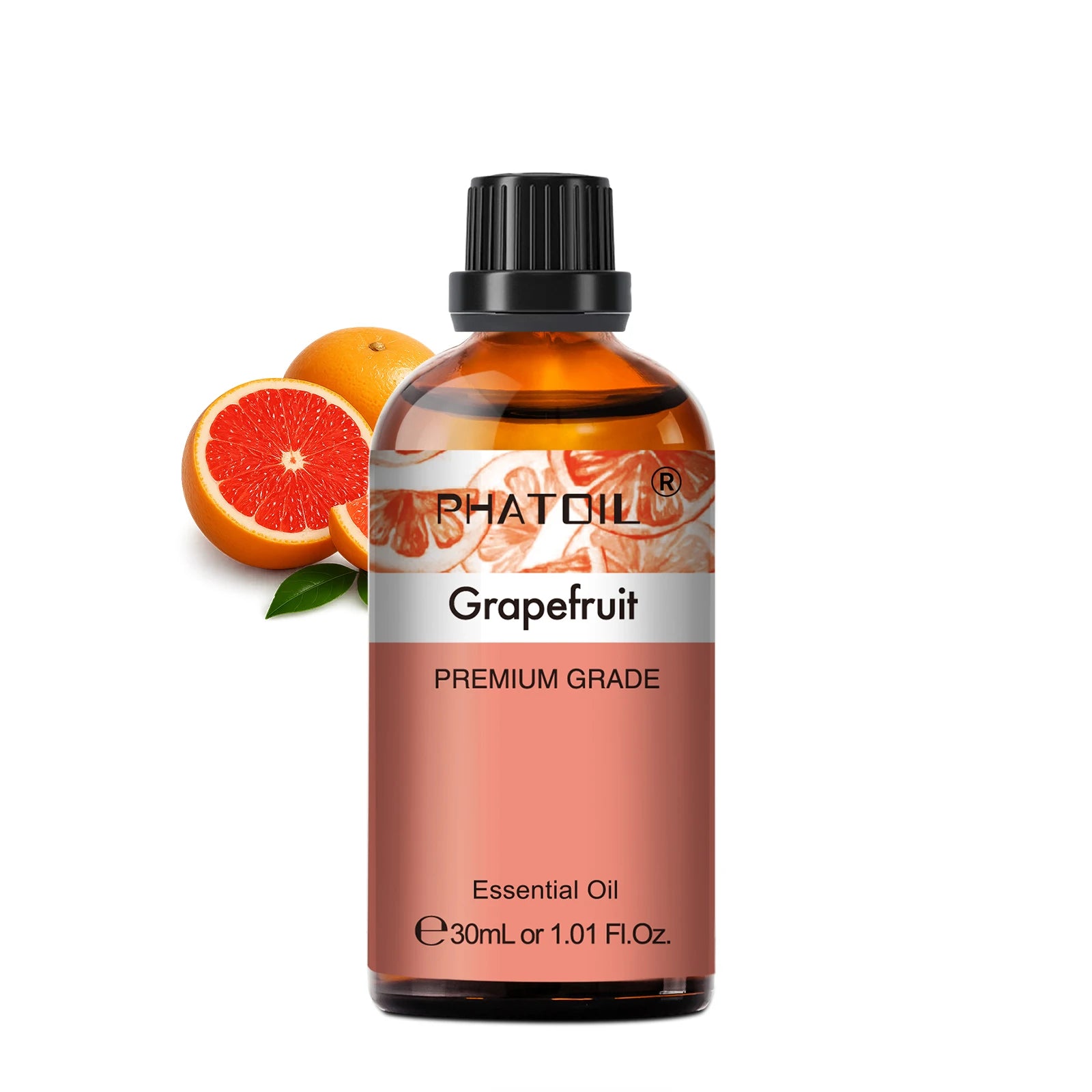 PHATOIL 30ml Lavender Lemon Eucalyptus Sandalwood Bergamot Aromatherapy Essential Oil For Diffuser,Candle Making,DIY Soap & Bomb