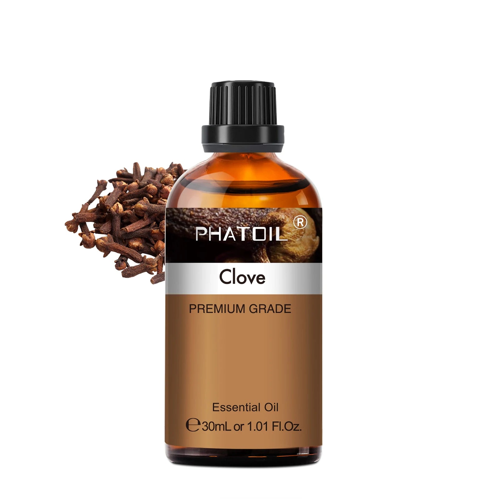 PHATOIL 30ml Lavender Lemon Eucalyptus Sandalwood Bergamot Aromatherapy Essential Oil For Diffuser,Candle Making,DIY Soap & Bomb