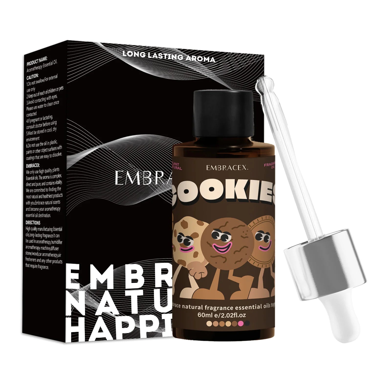 11Style 60ml Essential Oils Send A Dropper Parfum Home Perfume Massage Oil For Diffusers、Candles Making、Car Aromatherapy