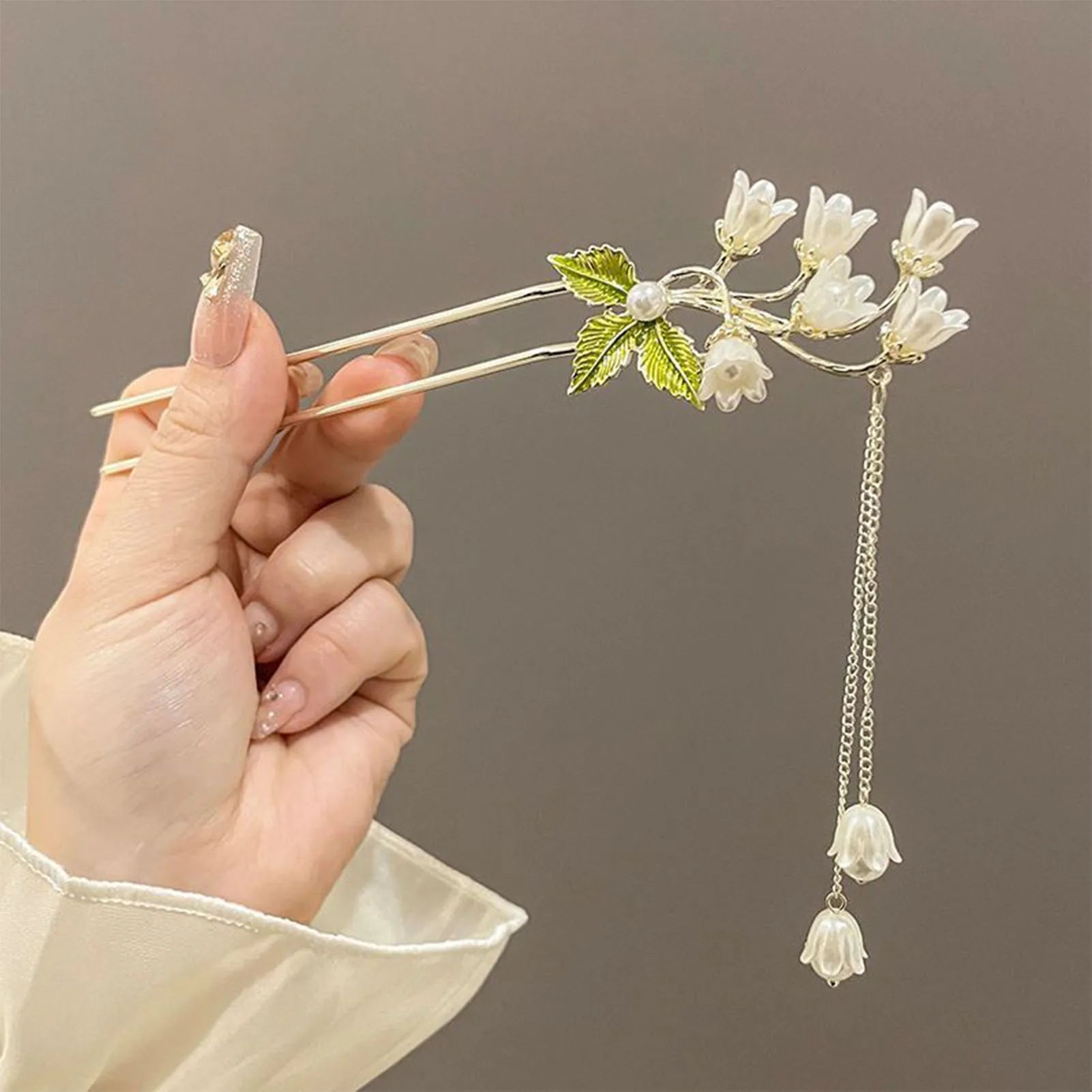 Pearl Rhinestone Flower Hairpins Wedding Hair Accessories Pearl Hairpins Flower Bridal Hair Pins Hair Ornaments Hair Stick