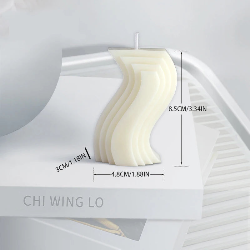 Heart-shaped candle romantic Valentine's Day tea wax proposal pendulum small candle prop art scented candle