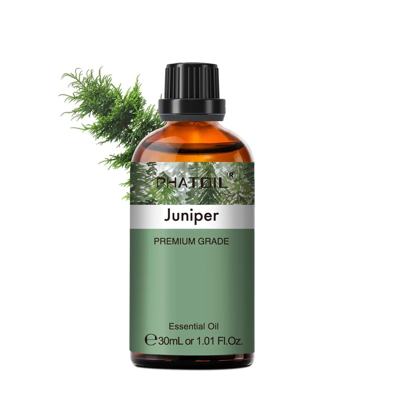 PHATOIL 30ml Lavender Lemon Eucalyptus Sandalwood Bergamot Aromatherapy Essential Oil For Diffuser,Candle Making,DIY Soap & Bomb