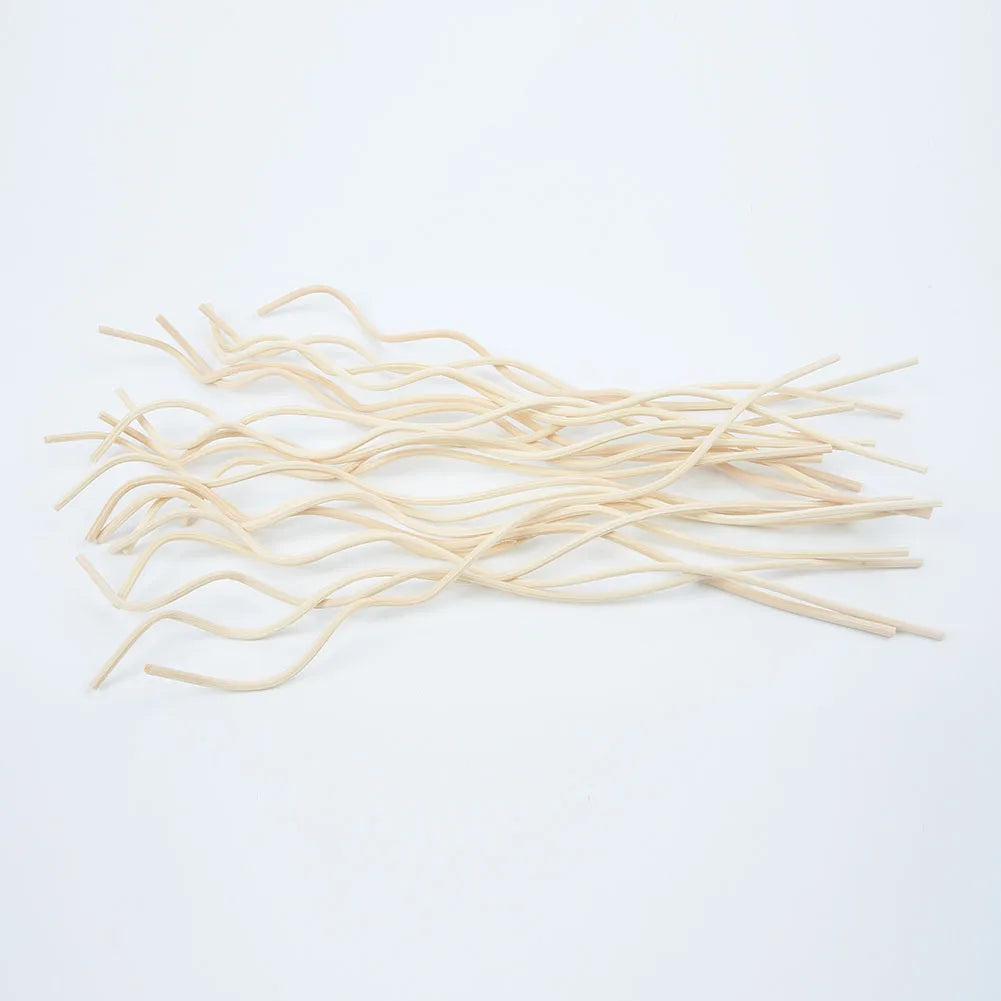 High Quality 20x Long Wavy Rattan Reed Fragrance Diffuser Replacement Refill Sticks Accessory Brand New And High Quality