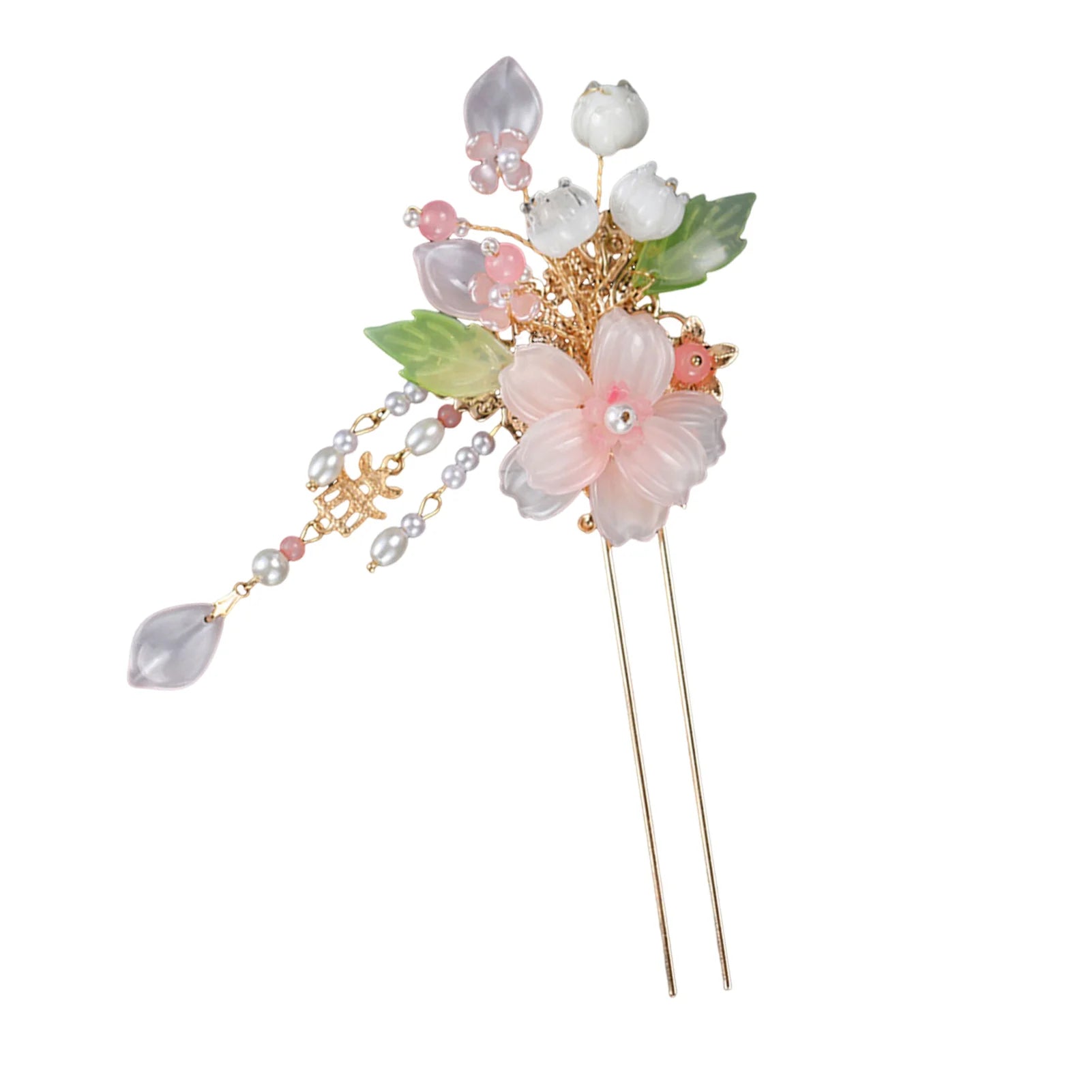 Pearl Rhinestone Flower Hairpins Wedding Hair Accessories Pearl Hairpins Flower Bridal Hair Pins Hair Ornaments Hair Stick