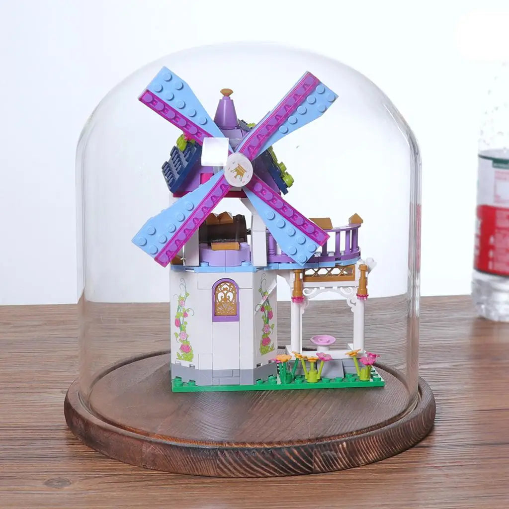 Clear Glass Cover Landscape Vase Terrarium Container Flower Holder Dome for Xmas Wedding Home Decoration Tabletop Ornament