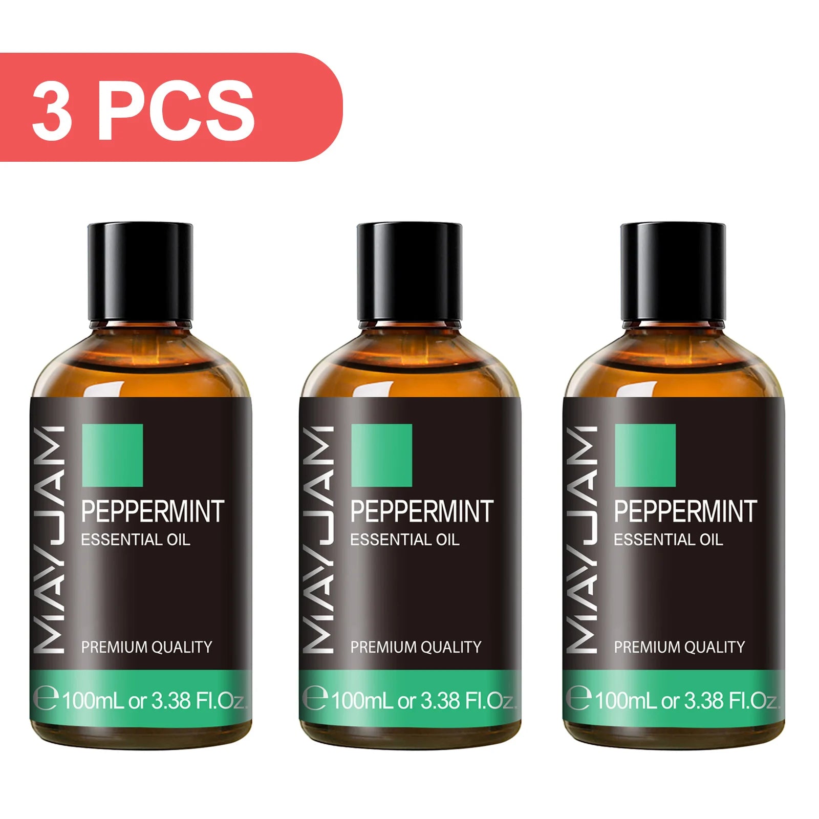 MAYJAM Aromatherapy Essential Oils May Chang Lavender Tea Tree Clove Bud Turmeric Pine Neddles 100ml Pure Essential Oil