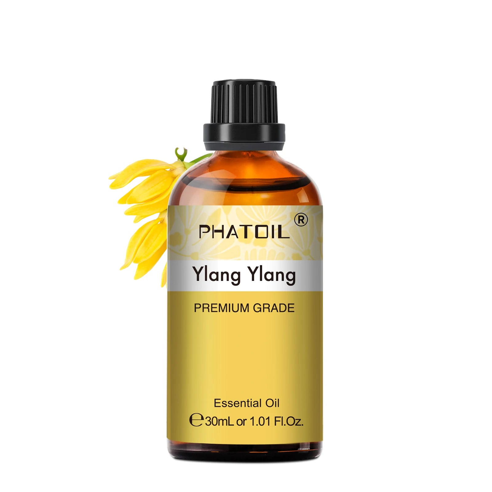 PHATOIL 30ml Lavender Lemon Eucalyptus Sandalwood Bergamot Aromatherapy Essential Oil For Diffuser,Candle Making,DIY Soap & Bomb