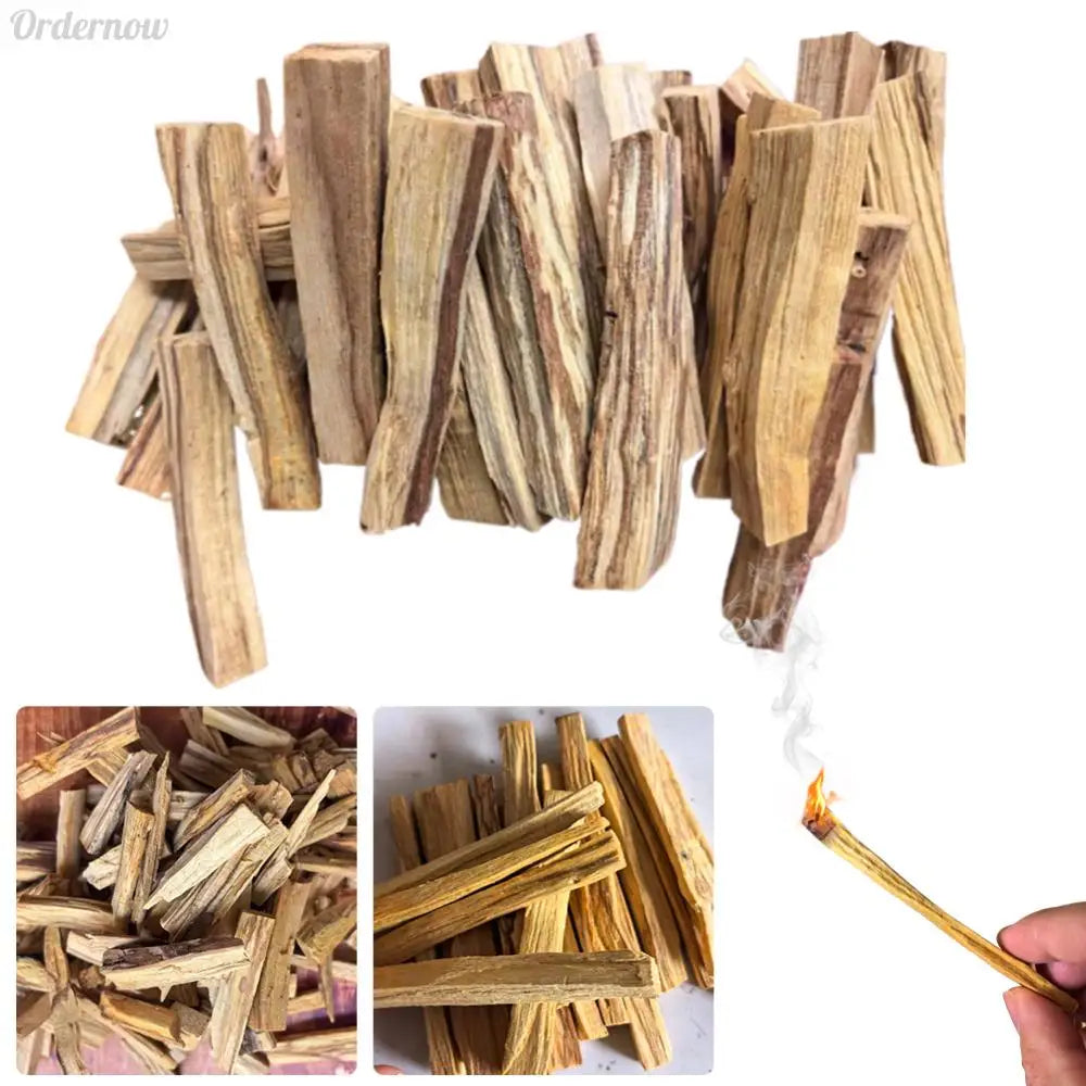 Palo Santo Sticks Natural Incense Sticks Wooden Aroma Diffuser Stick Natural Crude Wood Strips for Home Living Room Office