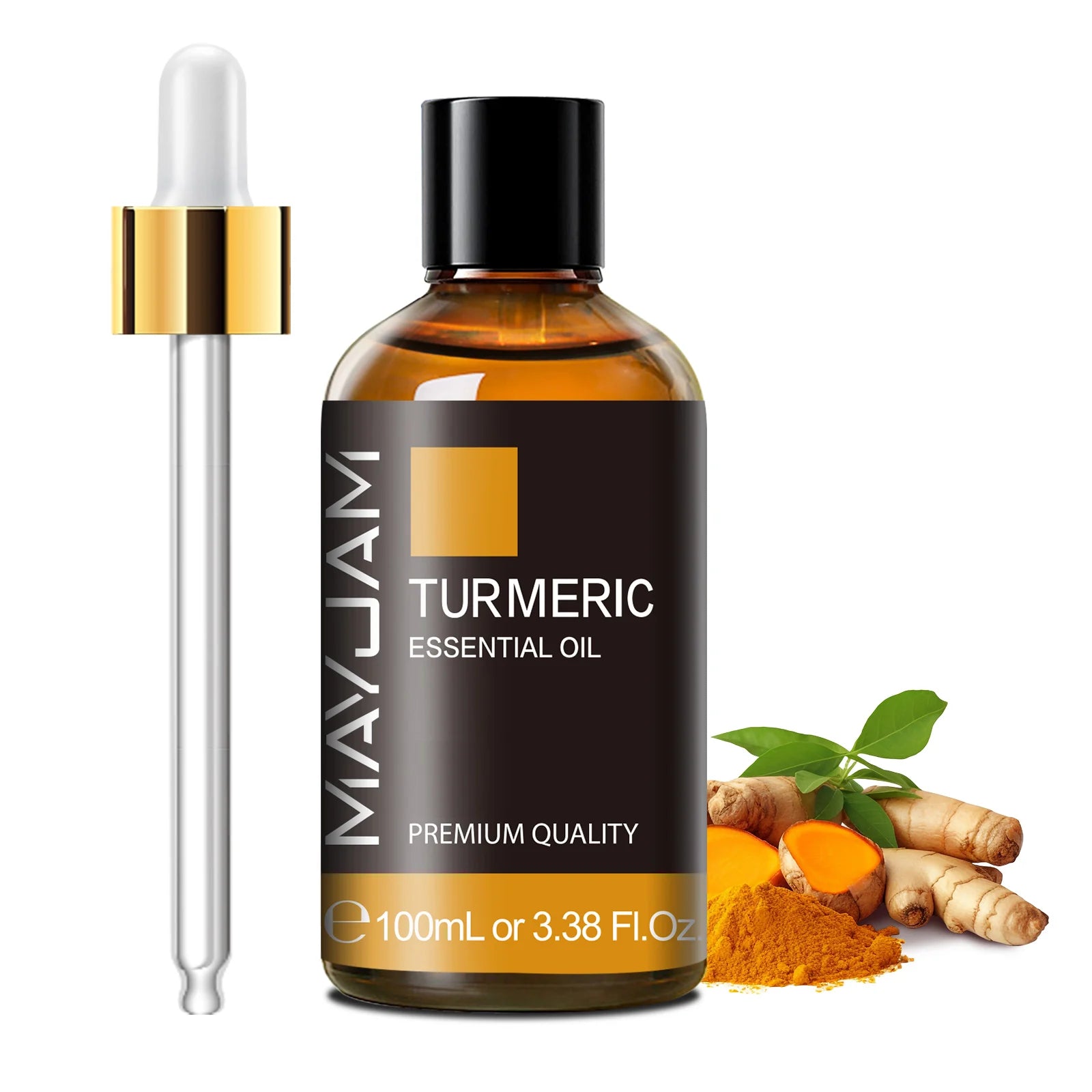 MAYJAM Aromatherapy Essential Oils May Chang Lavender Tea Tree Clove Bud Turmeric Pine Neddles 100ml Pure Essential Oil