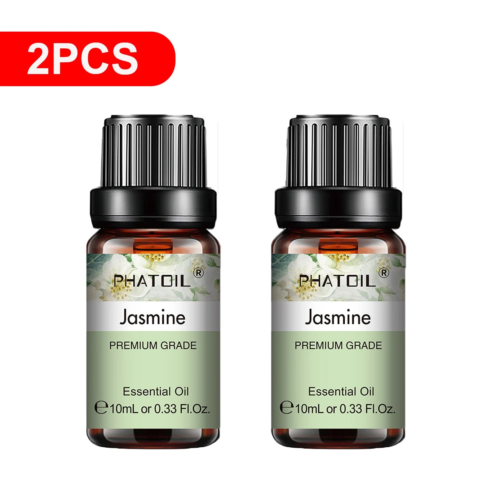 PHATOIL 10ml Natural Essential Oils for Diffuser Aromatherapy Lavender Vanilla Lemon Rose Lemongrass Essential Oil DIY Soap