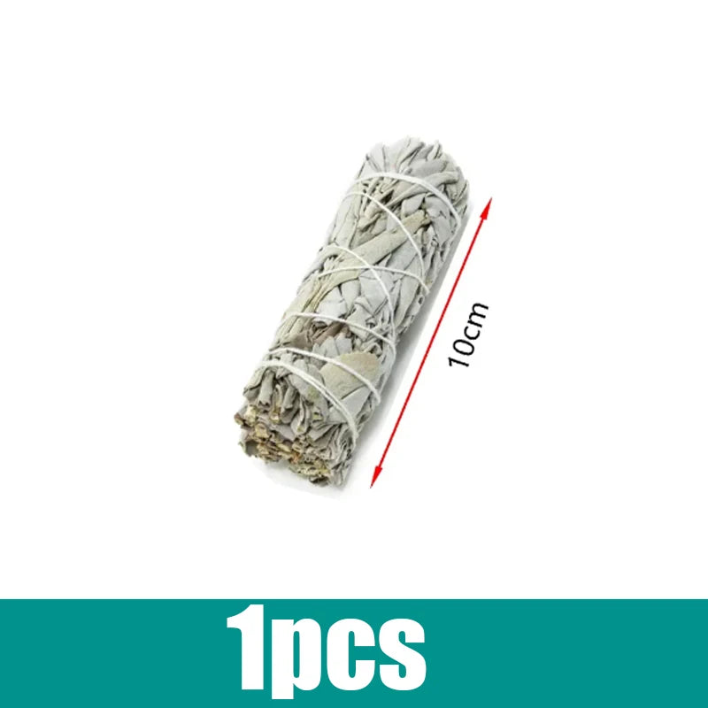 Incense White Sage Bundle Smudge Sticks Home Purification Pure Leaf Purification Meditation Portable Energy Cleansing Bundles