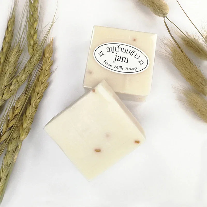 4 Pack JAM Original Rice Milk Soap from Thailand Handmade K-Brother Goat Milk Soap for Dropsshipping