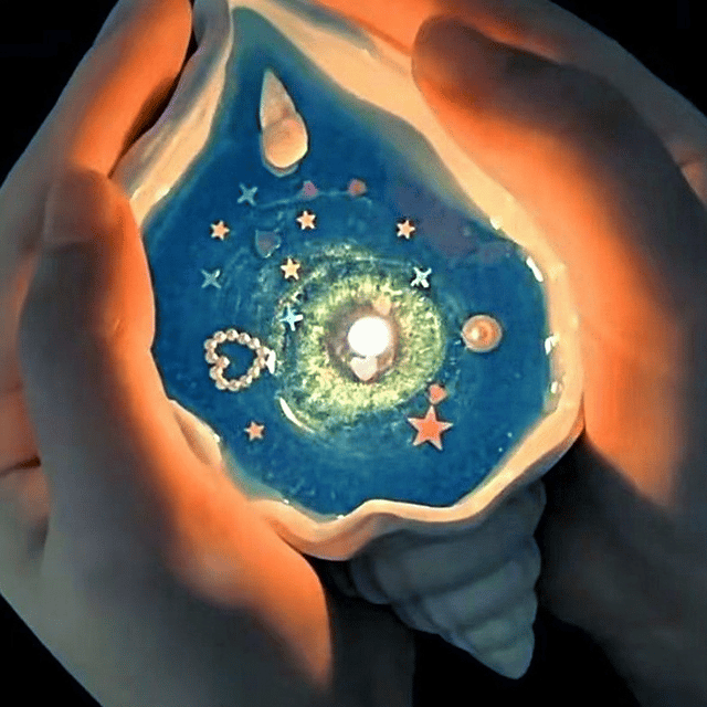 Sea Shell Aromatherapy Candle Creative Starfish Shell Scented Candle Sea Shell Candle Handmade Sea Shell Whirlpool Candles