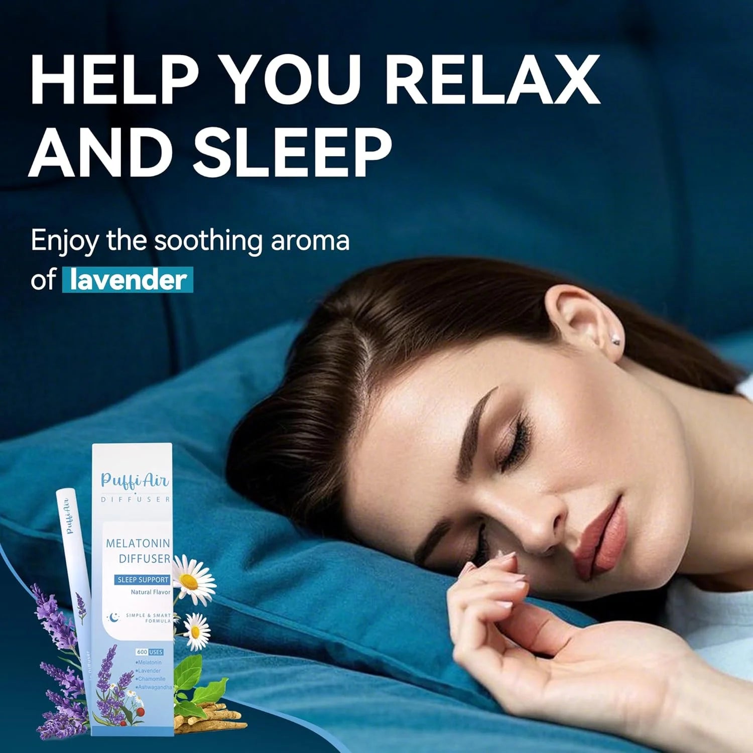 1 - pack / 2 - pack / 4 - pack New-Melatonin Diffuser - 600 Uses