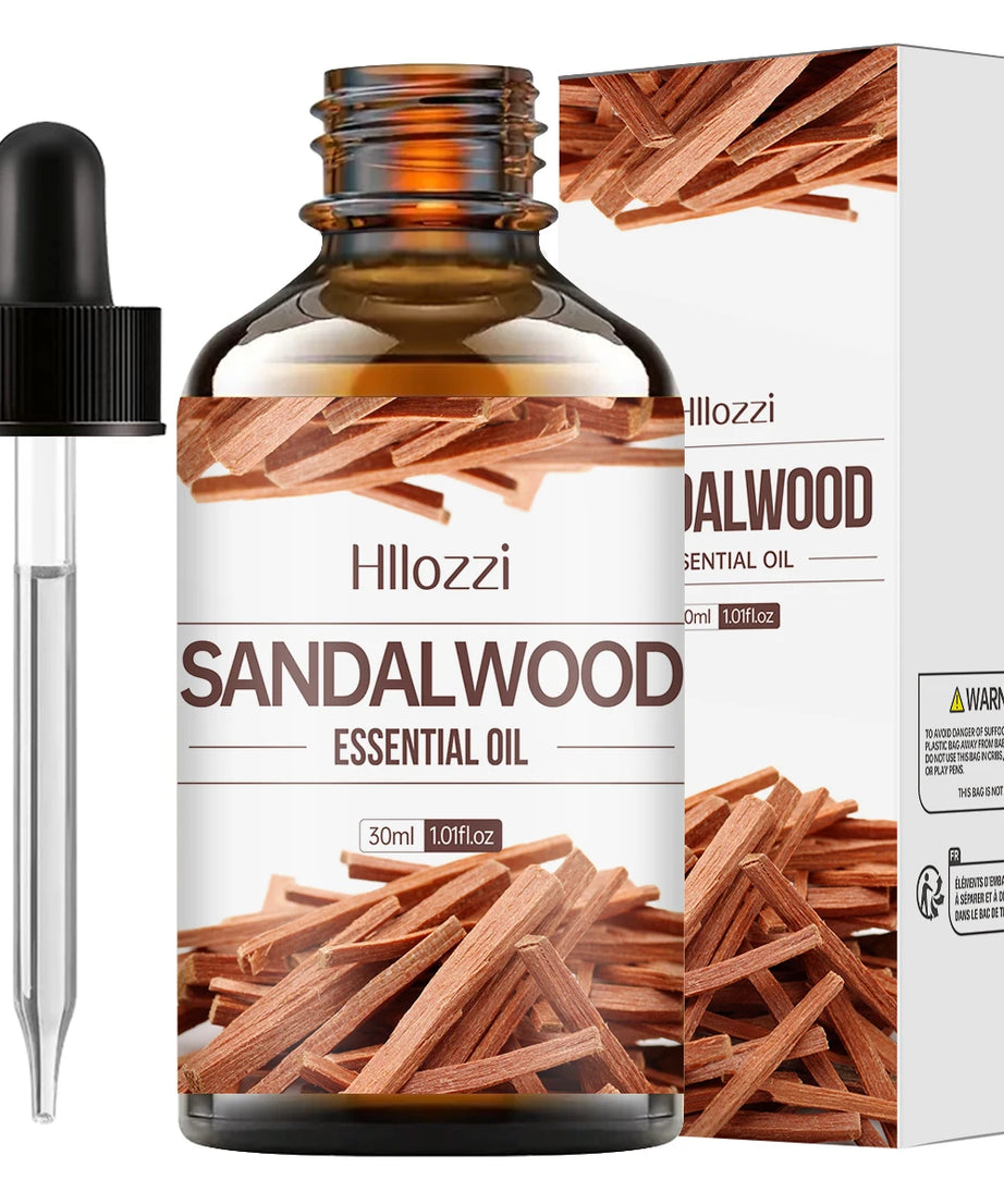 100ml/60ml/30ml Sandalwood Essential Oil for Candle Making Soap Making Diffusers Aromatherapy Fragrance Oil