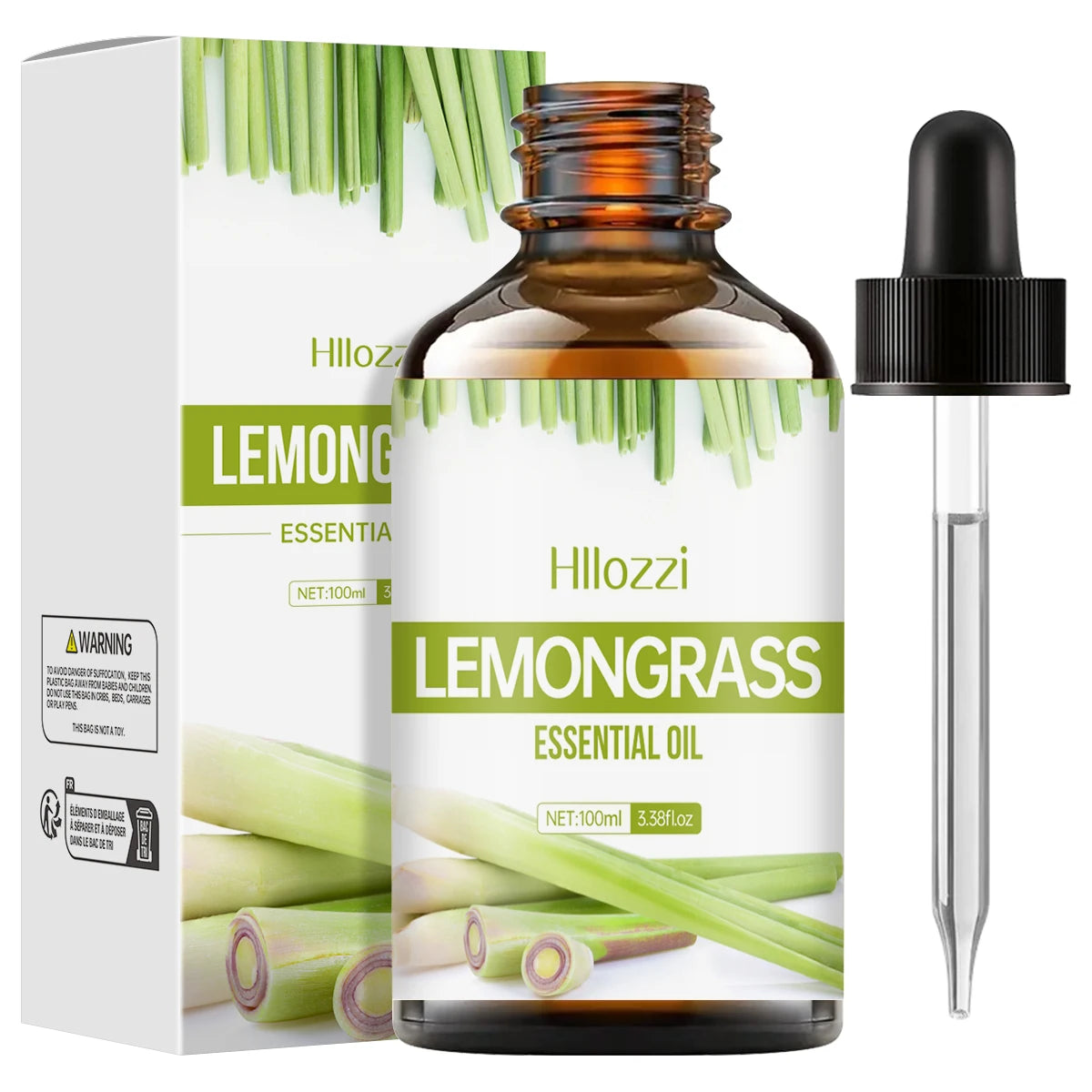 Lemongrass essential oil is suitable for various uses, fresh scent, humidifiers, candles, burners, aromatherapy