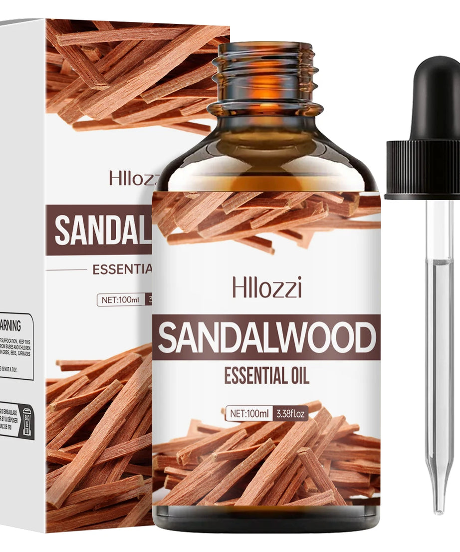 100ml/60ml/30ml Sandalwood Essential Oil for Candle Making Soap Making Diffusers Aromatherapy Fragrance Oil