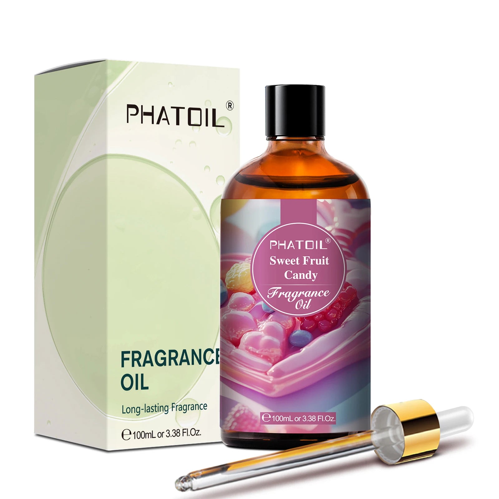 PHATOIL Almond & Vanilla Fragrance Oil For Diffuser Aromatherapy 100ml Fruit Carnival Premium Orchid Dreamscape Aroma Oils