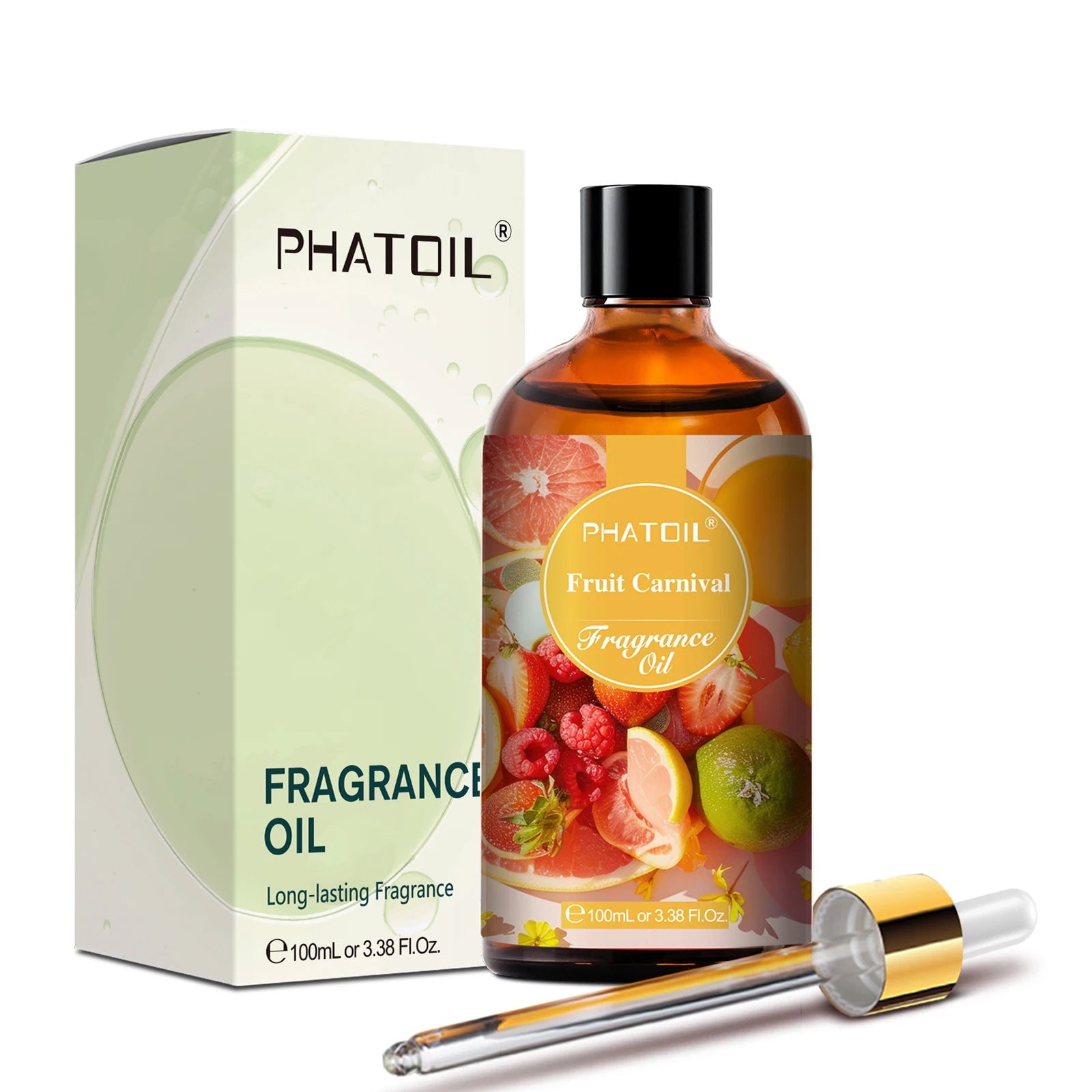 PHATOIL Almond & Vanilla Fragrance Oil For Diffuser Aromatherapy 100ml Fruit Carnival Premium Orchid Dreamscape Aroma Oils