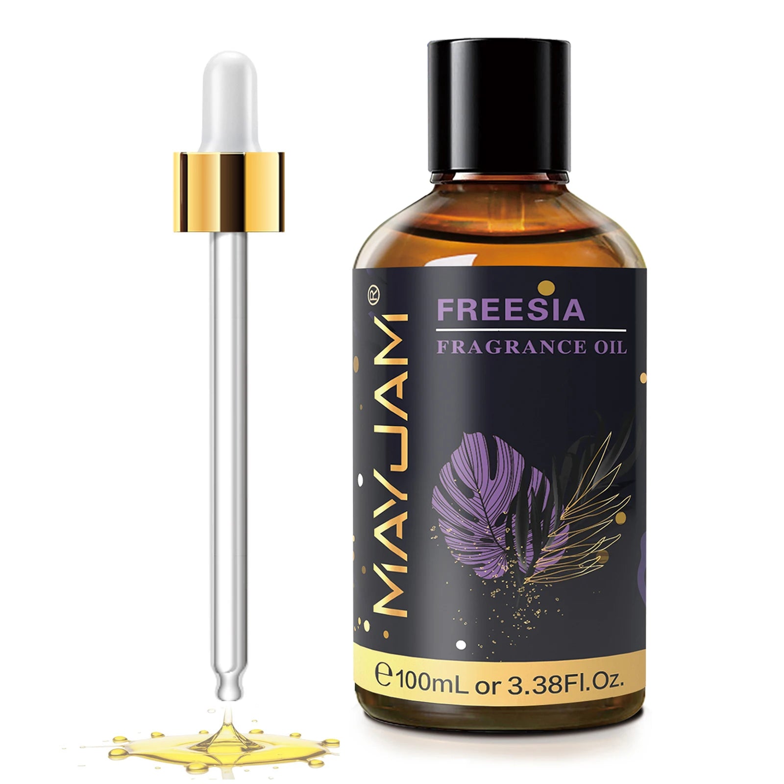 MAYJAM 100ml Aromatic Oils Freesia Fresh Linen Mandarin Parma Violet Fragrance Oils For Humidifier Diffuser