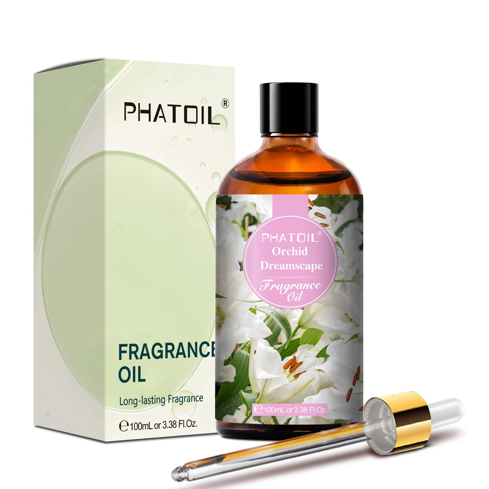 PHATOIL Almond & Vanilla Fragrance Oil For Diffuser Aromatherapy 100ml Fruit Carnival Premium Orchid Dreamscape Aroma Oils
