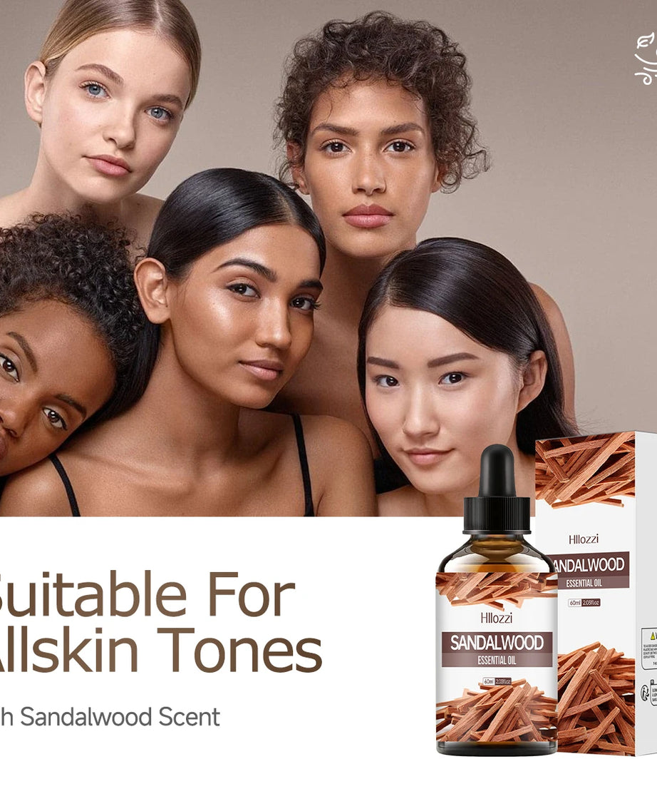 100ml/60ml/30ml Sandalwood Essential Oil for Candle Making Soap Making Diffusers Aromatherapy Fragrance Oil